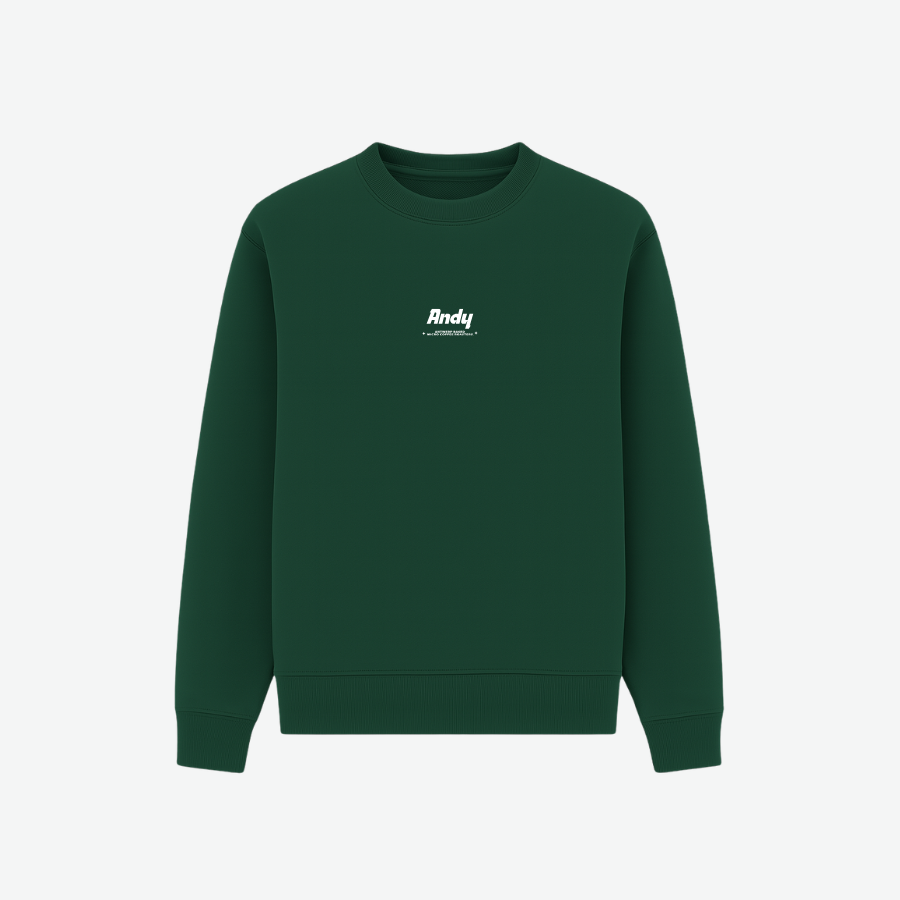 GREEN WORKER SWEATER