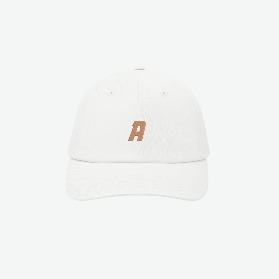 DAD CAP latte on white