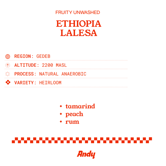 ETHIOPIA Lalesa, Espresso