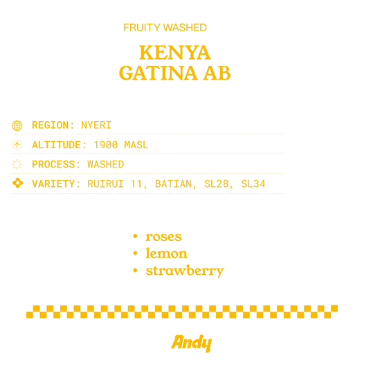 KENYA Gatina AB, Espresso