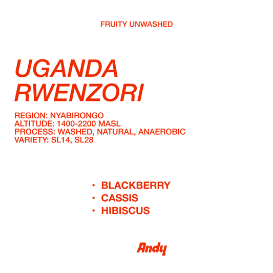 Uganda Rwenzori, Espresso