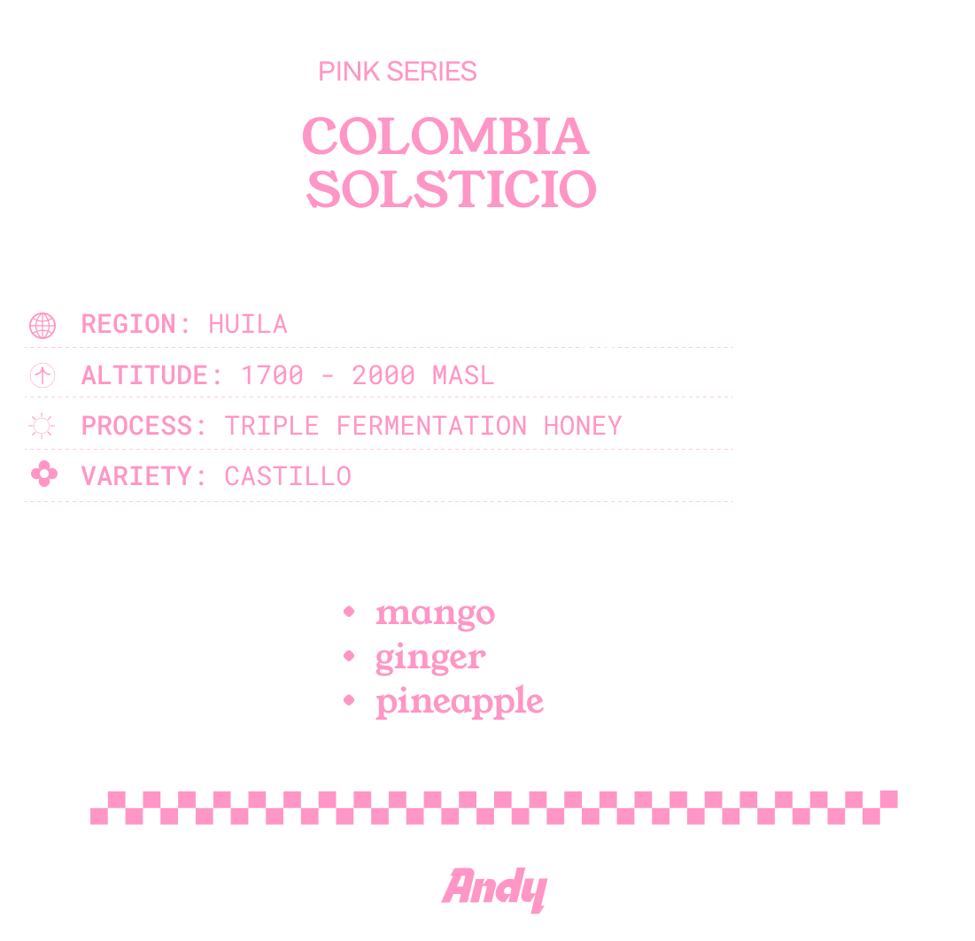 COLOMBIA SOLSTICIO, Filter