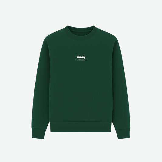 GREEN WORKER SWEATER