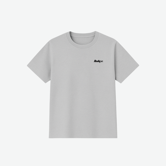 T-SHIRT ANDY AUDIO light grey
