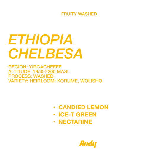 ETHIOPIA chelbesa, Filter