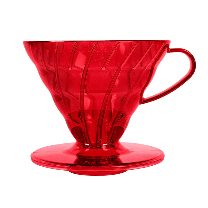 Hario V60-02 Plastic Coffee Dripper with 40 filters