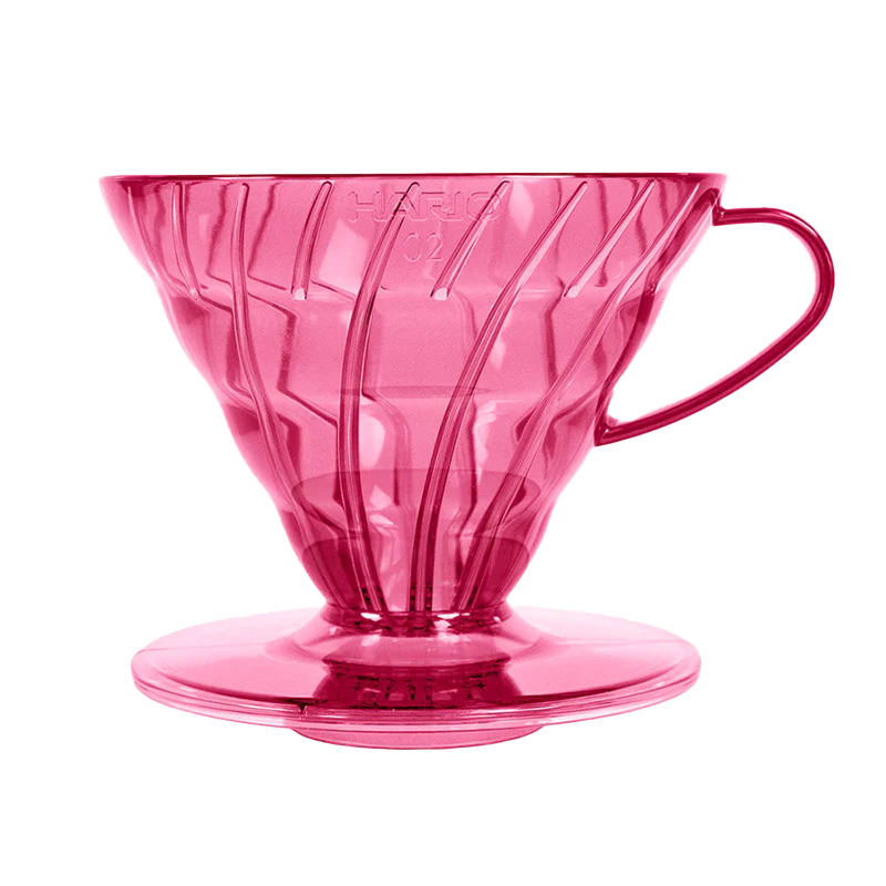 Hario V60-02 Plastic Coffee Dripper with 40 filters