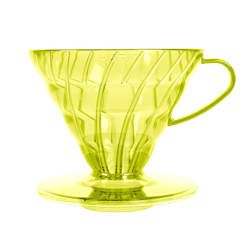Hario V60-02 Plastic Coffee Dripper with 40 filters