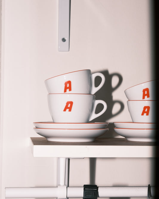 CUPS AND SAUCERS